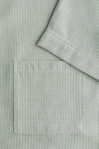 Waffled Bathrobe