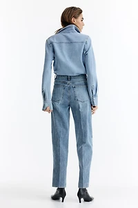 Barrel High Ankle Jeans