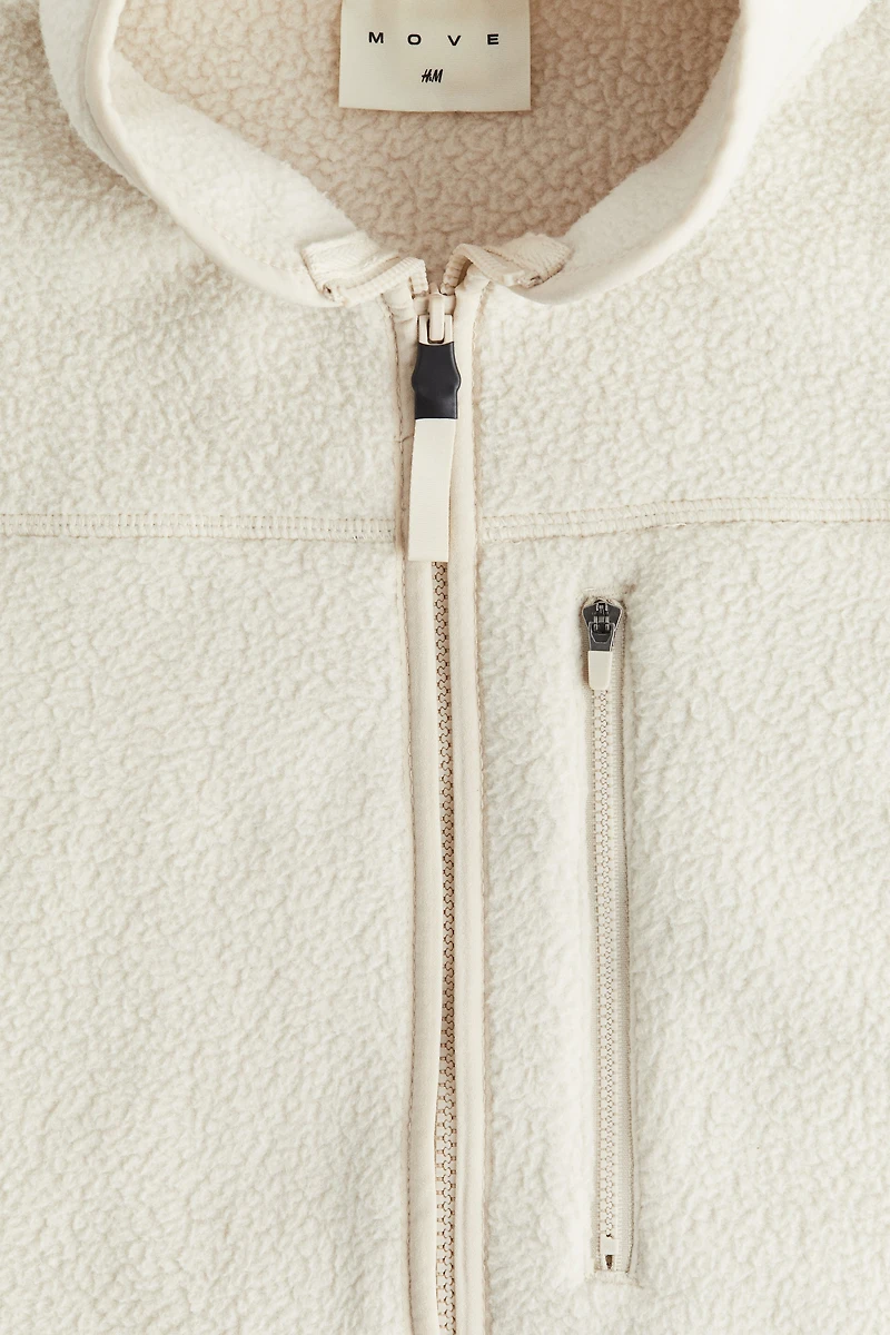 Veste de sport sans manches en polar