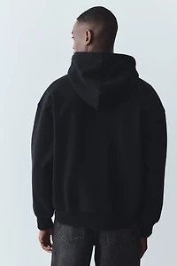 Oversized-Fit Hooded Jacket