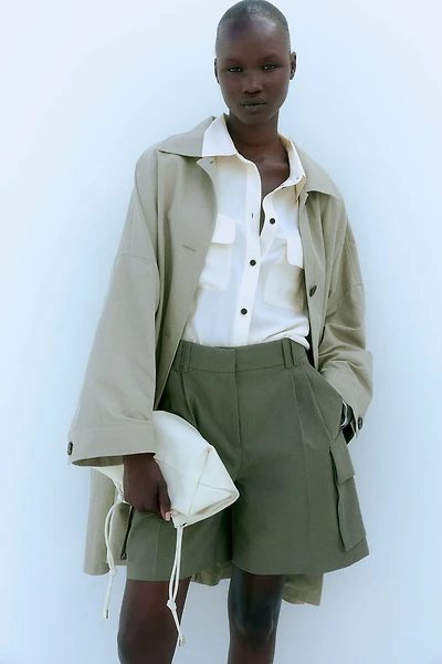 Chemise en crêpe