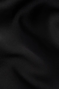 Cowl-Neck Satin Dress