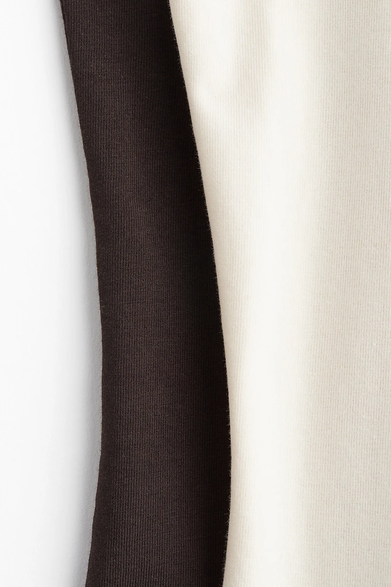 Lot de 2 hauts en jersey