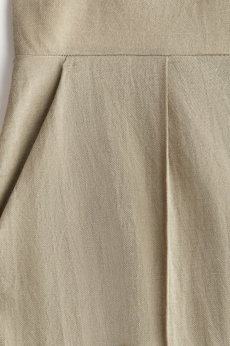 Pantalon habillé avec taille haute