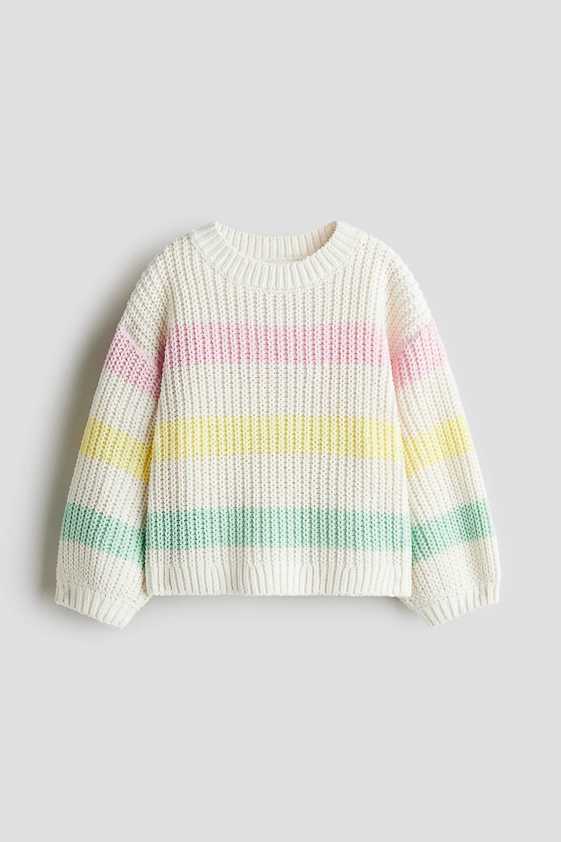 Chenille-Knit Sweater