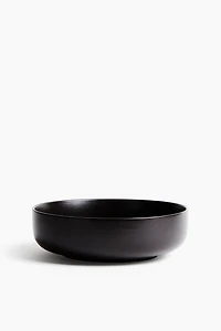 Reactive-Glaze Stoneware Serving Bowl