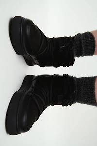 Laced Padded Boots