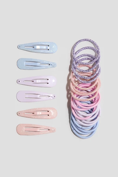 Hair Elastics and Clips