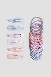 Hair Elastics and Clips