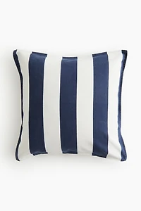 Housse de coussin en lin mélangé