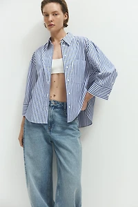 Short Poplin Shirt