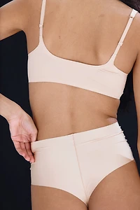 Padded Soft-Cup Microfiber Bra