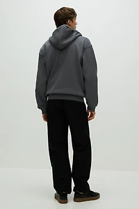Loose-Fit Hooded Jacket