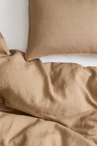Linen Twin Duvet Cover Set