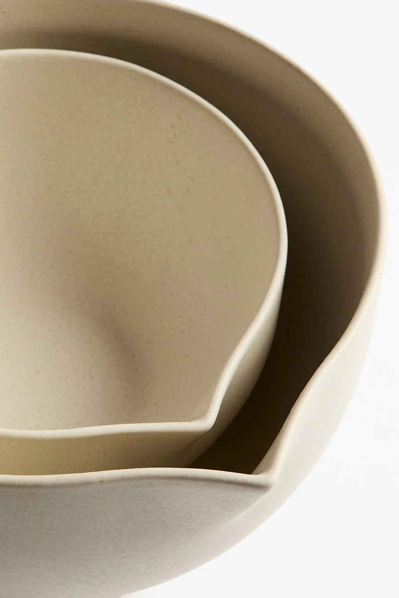 2-Pack Reactive-Glaze Mixing Bowls