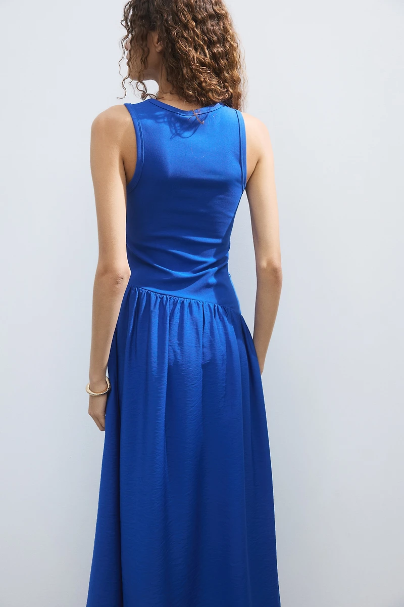 Dress with Flared Skirt