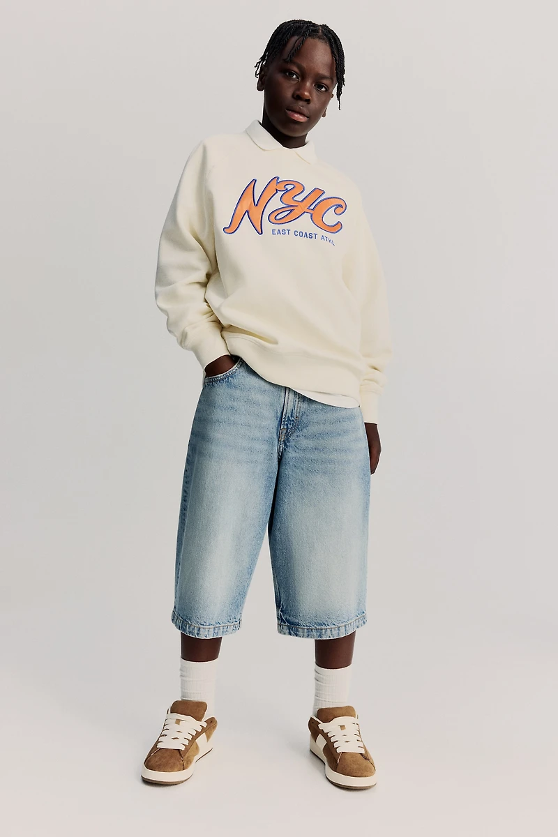 Sweatshirt with Motif