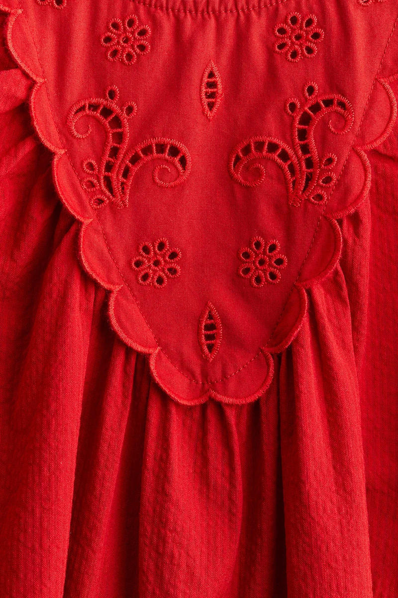 Cotton Seersucker Dress