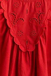 Cotton Seersucker Dress