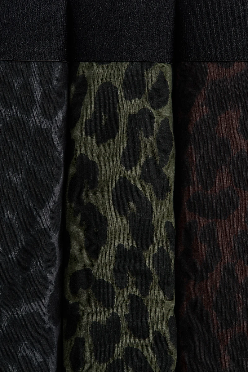 3-Pack Short Cotton Boxer Briefs