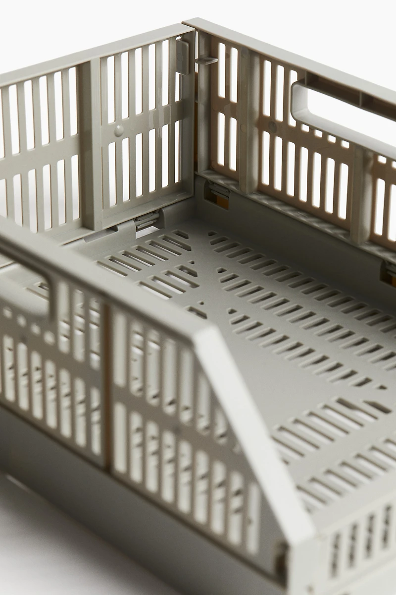 Panier pliable en plastique