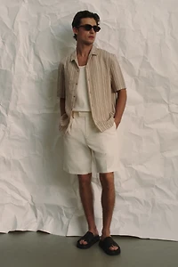 Regular-Fit Lyocell-Blend Resort Shirt