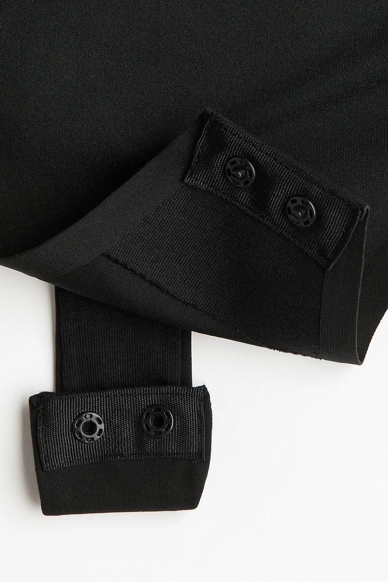 Light Shape Microfiber Thong Bodysuit