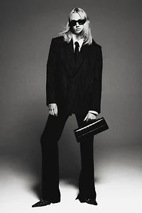 Wool-Blend Dress Pants