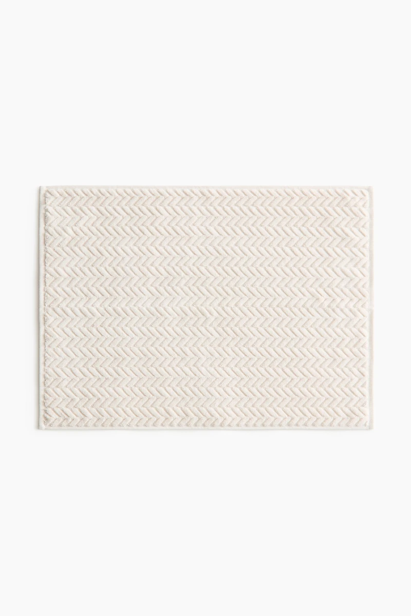 Tapis de bain texturé