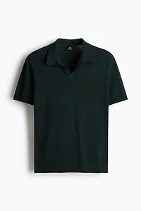 Regular-Fit V-Neck Polo Shirt