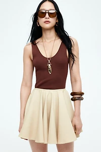 Mini Circle Skirt