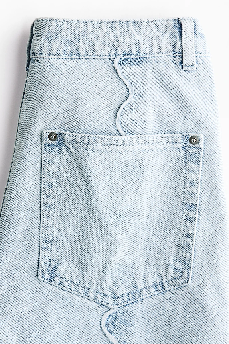 Flared Regular Waist Jeans