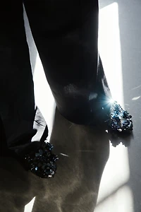 Chaussons à sequins