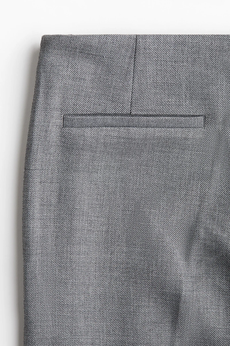 Pantalon évasé avec plis