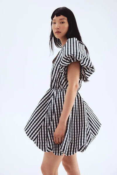 Bubble-Hem Dress
