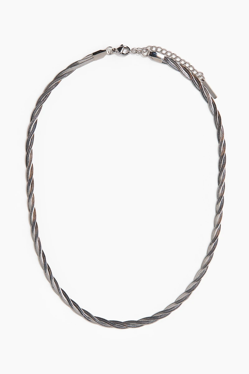 Waterproof Twisted Chain Necklace