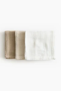 3-Pack Muslin Cloths