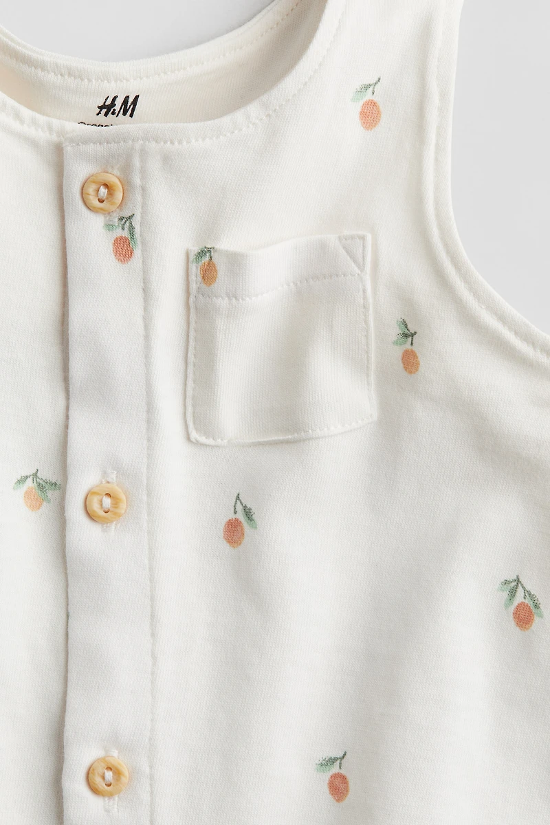 Patterned Romper Suit