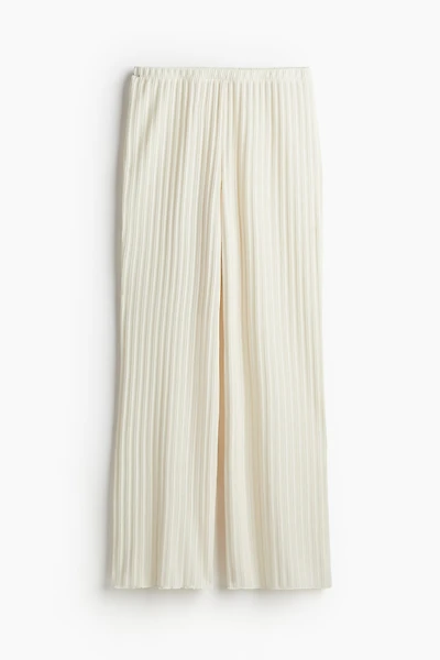 Rib-knit Pants