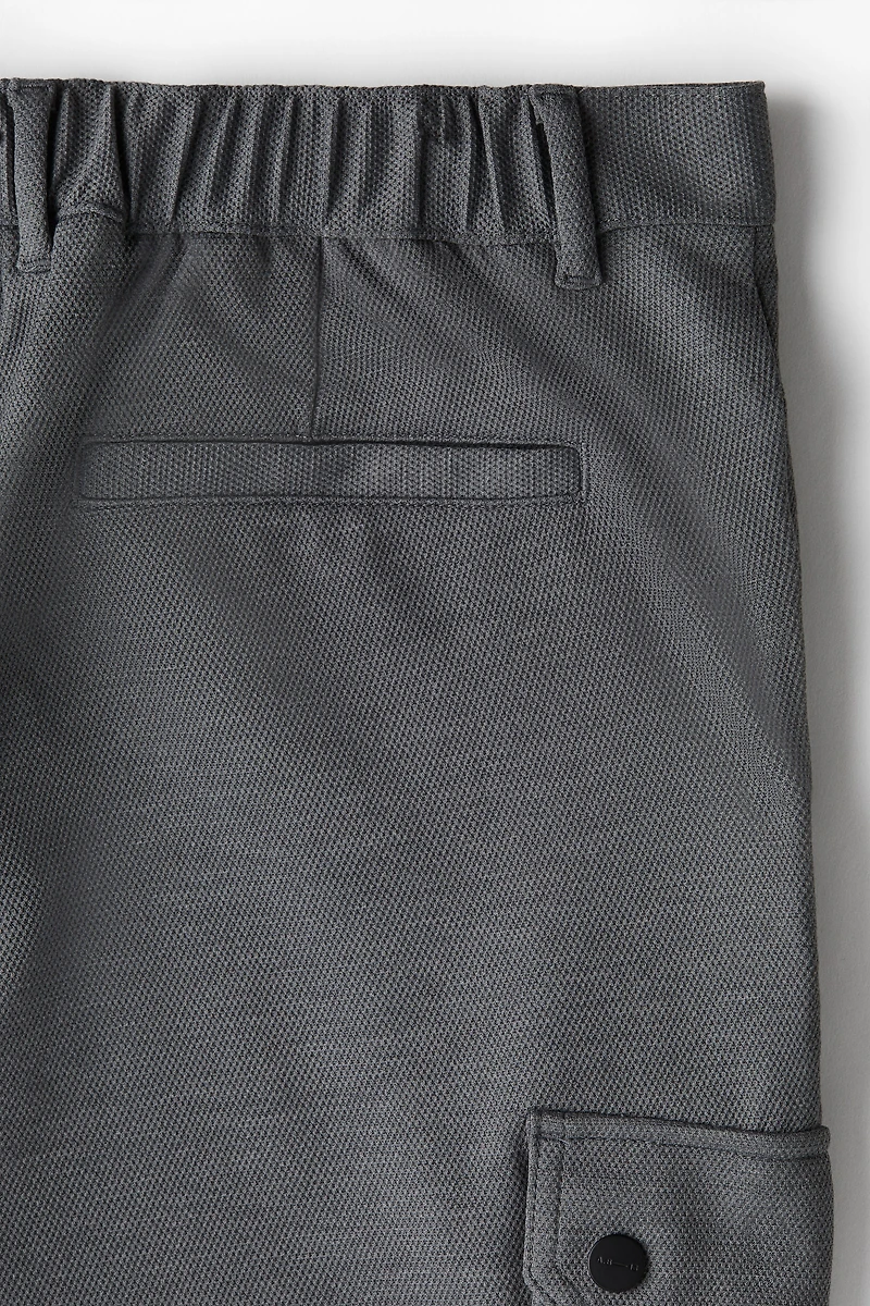 Pantalon cargo près du corps