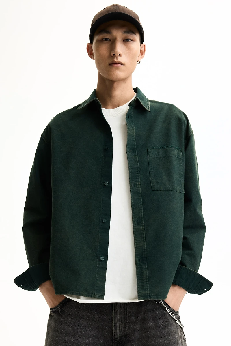 Relaxed-Fit Cotton Shirt