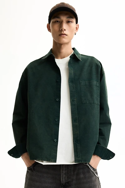 Relaxed-Fit Cotton Shirt