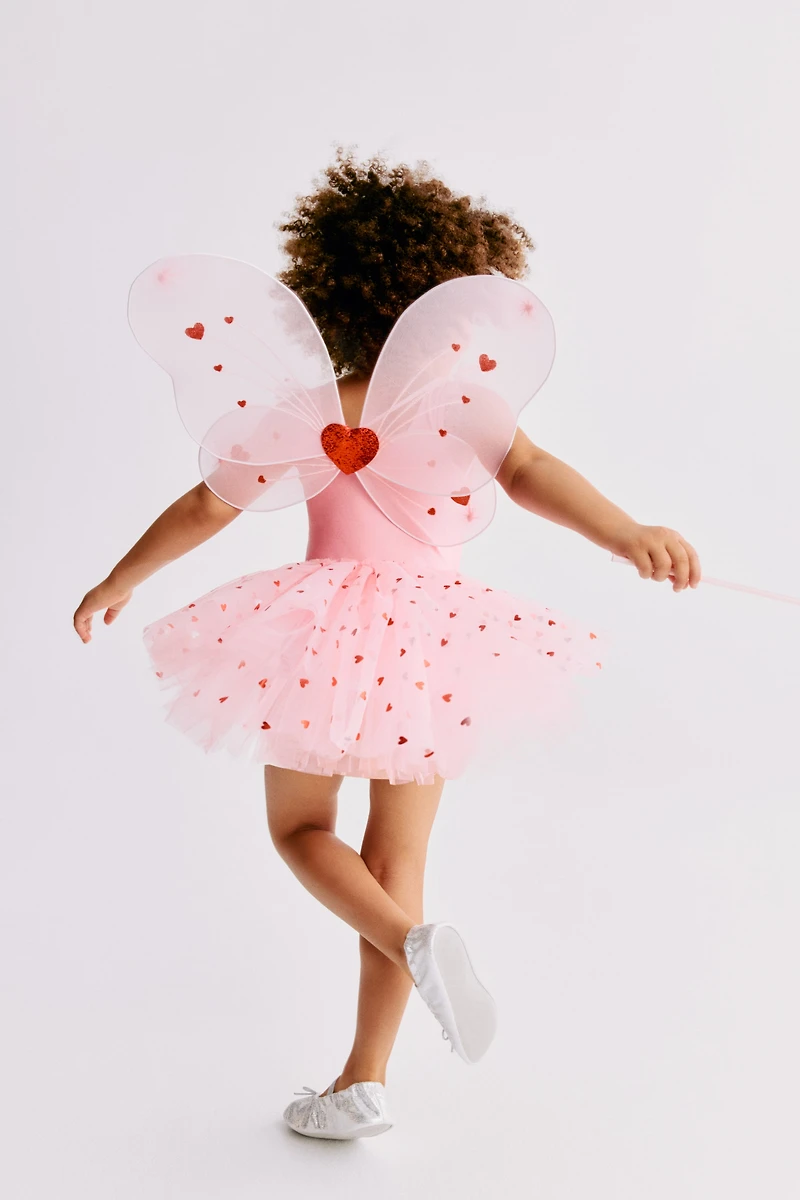 Déguisement 2 pièces avec ailes