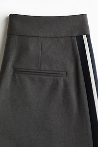 Pantalon habillé à bandes latérales