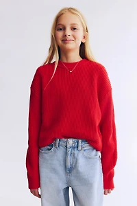 Cotton-Blend Sweater