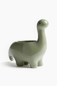 Dinosaur Stoneware Plant Pot