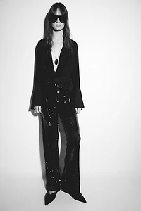 Pantalon à sequins