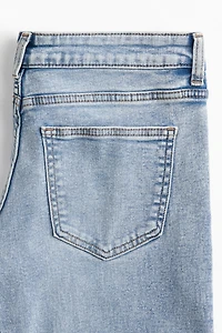 Low Rise Flared Leg Jeans