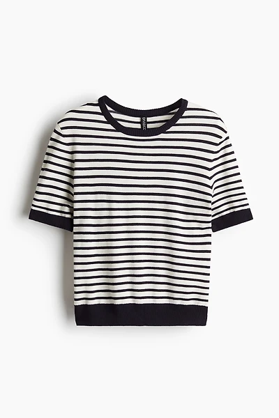 Fine-Knit T-Shirt