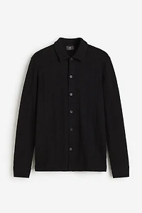 Chemise Coupe Classique en jersey à motif ajouré